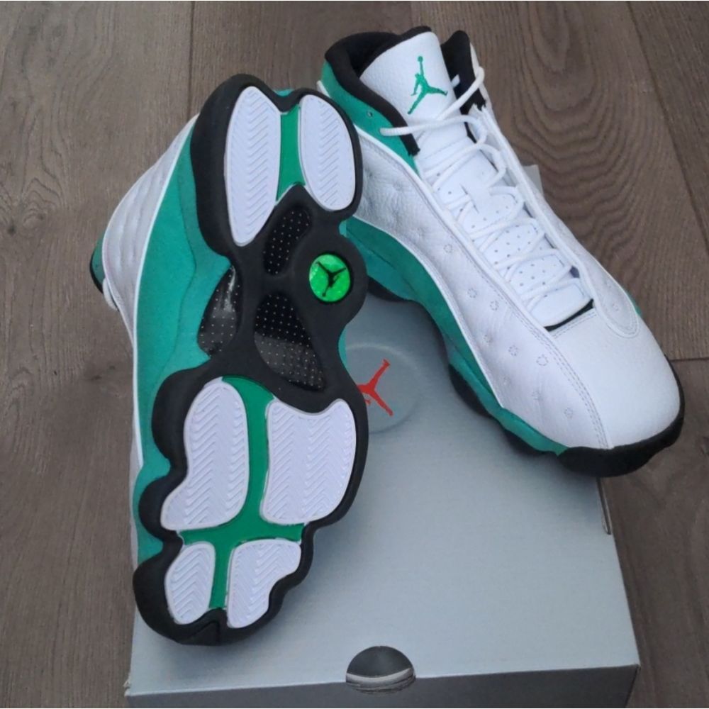 New Air Jordan 13 Retro Lucky Green